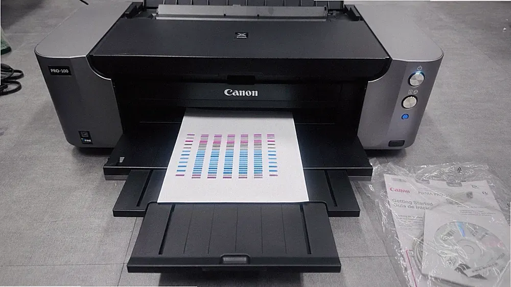 Canon PIXMA PRO-100 - 13 Inch Wide Dye Based Inkjet Printer with 4800 DPI + WiFi