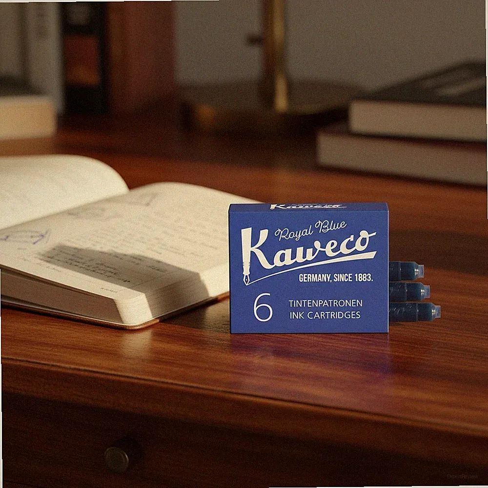 Royal Blue Fountain Pen Ink Cartridges - Pack of 6, & Cruelty-Free