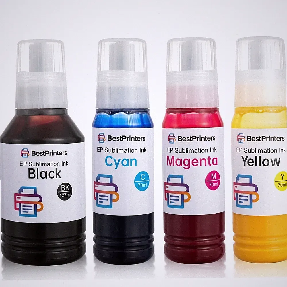 Sublimation Ink Universal (BK) 127ml & (CMY) 70ml for All Dye Based Ink Model...