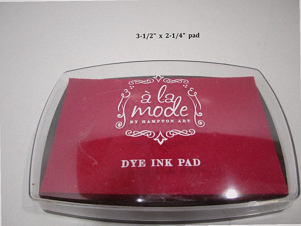 used stamping ink pads, many colors, various brands, sold individually, dye ink
